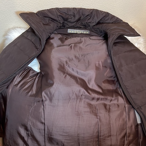 Kenneth Cole Reaction Brown Puffer Vest - Picture 13 of 16